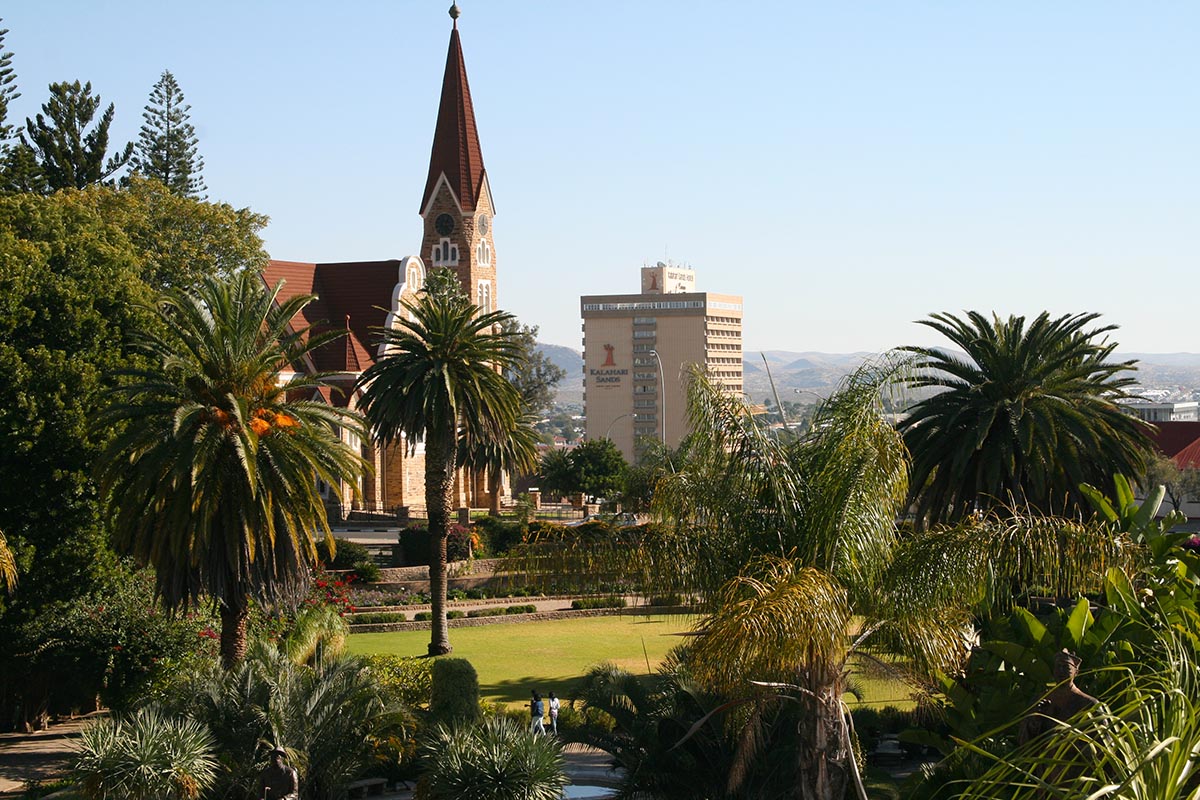 Windhoek - Christuskirche (@ NTB)