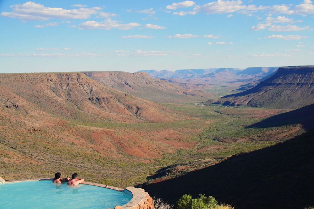 Experience Namibia, Aussicht von der Grootberg Lodge