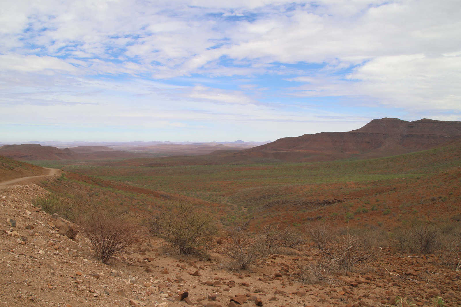 Namibias Vielfalt - Grootberg Pass, Damaraland