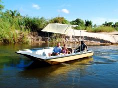 Wilder Caprivi Streifen - Bootsfahrt Divava Okavango Lodge