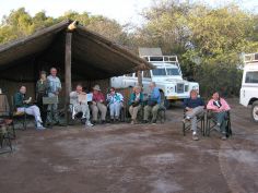 Skeleton Coast Flugsafari - Camp im Damaraland