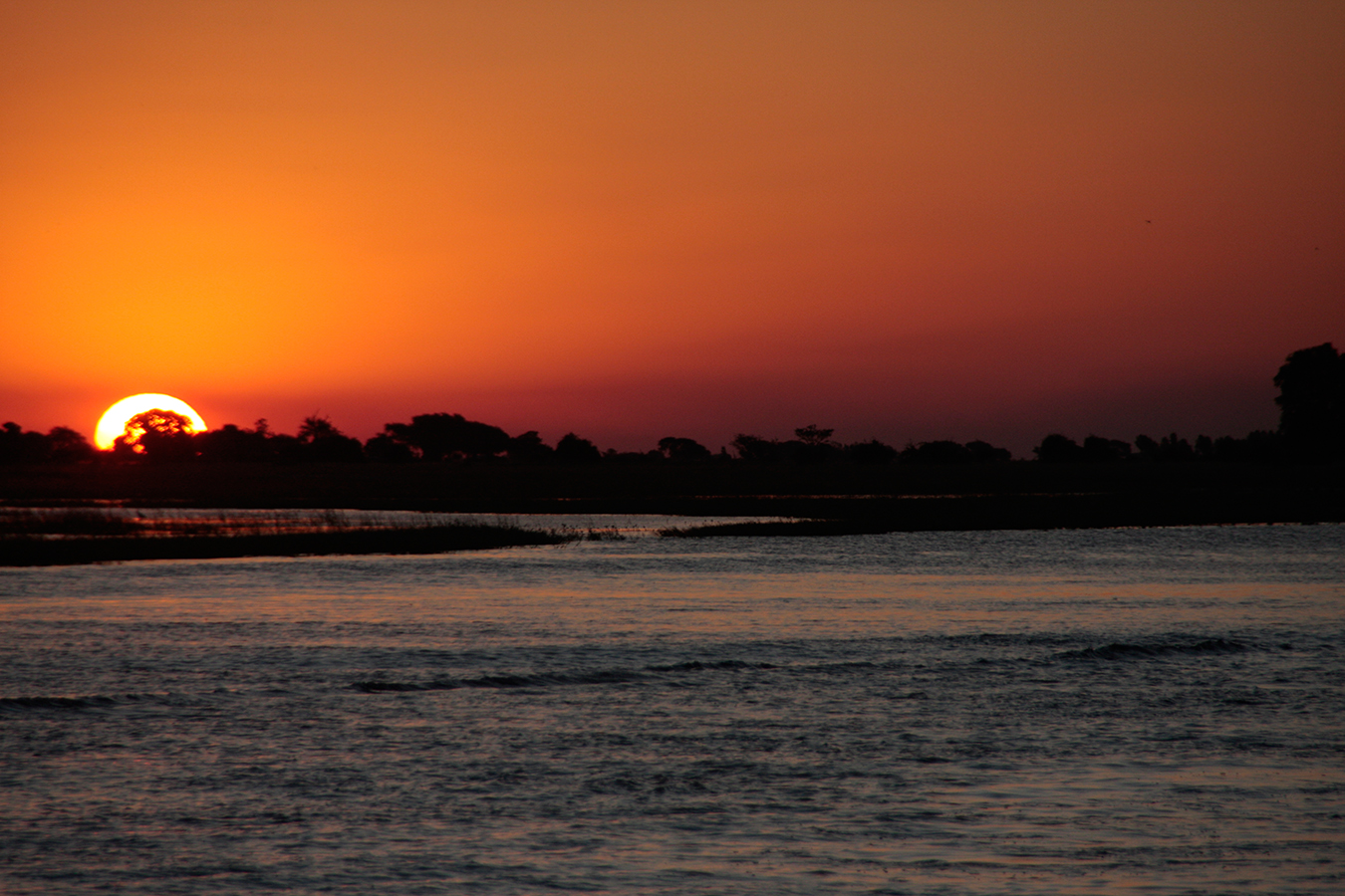 Sand, Rocks &amp; Rivers - Sonnenuntergang am Chobe River