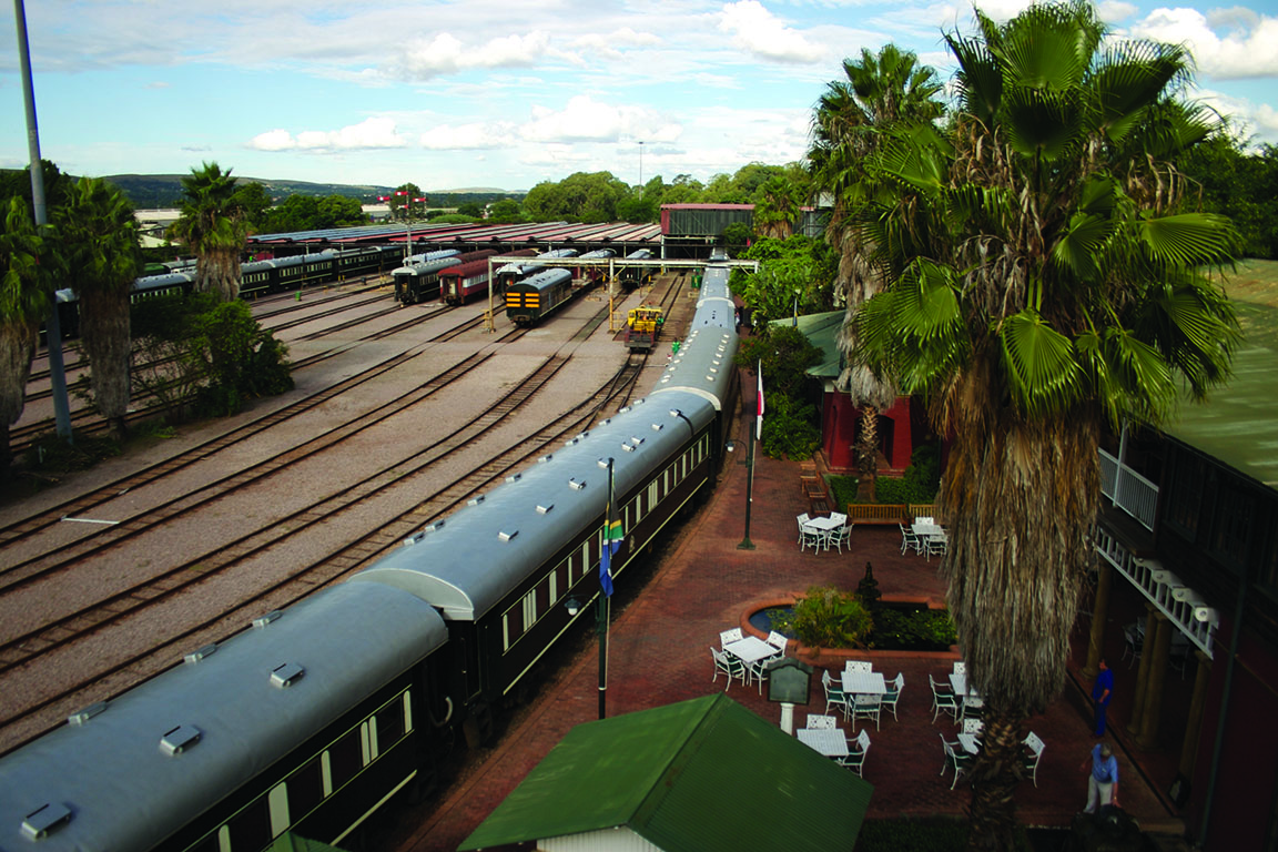 Shongololo - Pretoria Bahnhof