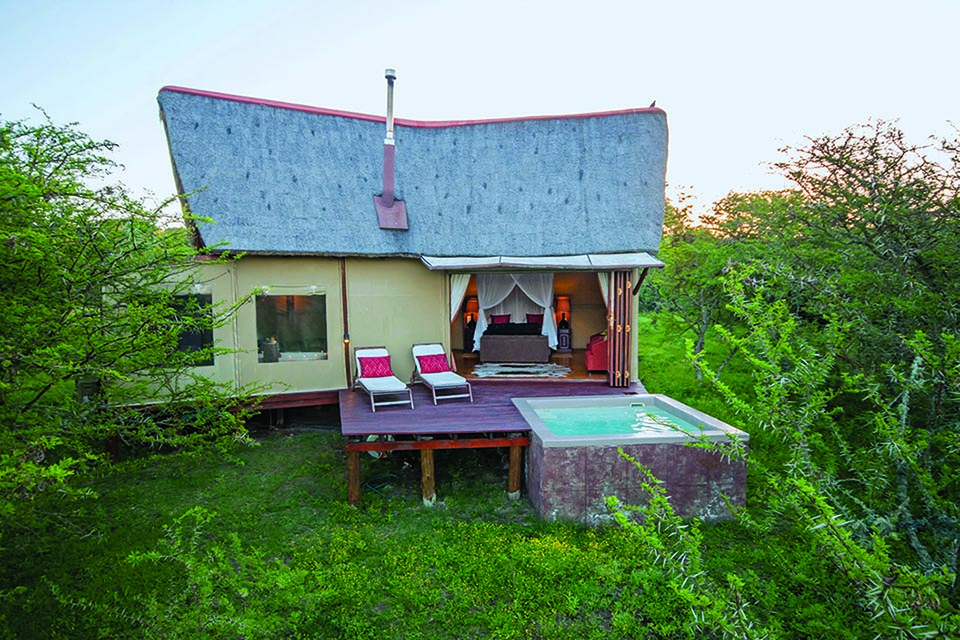 Amakhala Bush Lodge - Luxury Zelt
