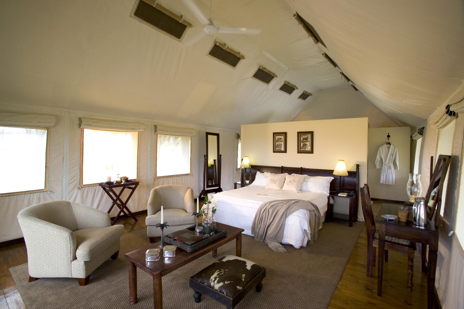 Gorah Elephant Camp - Zelt Zimmer