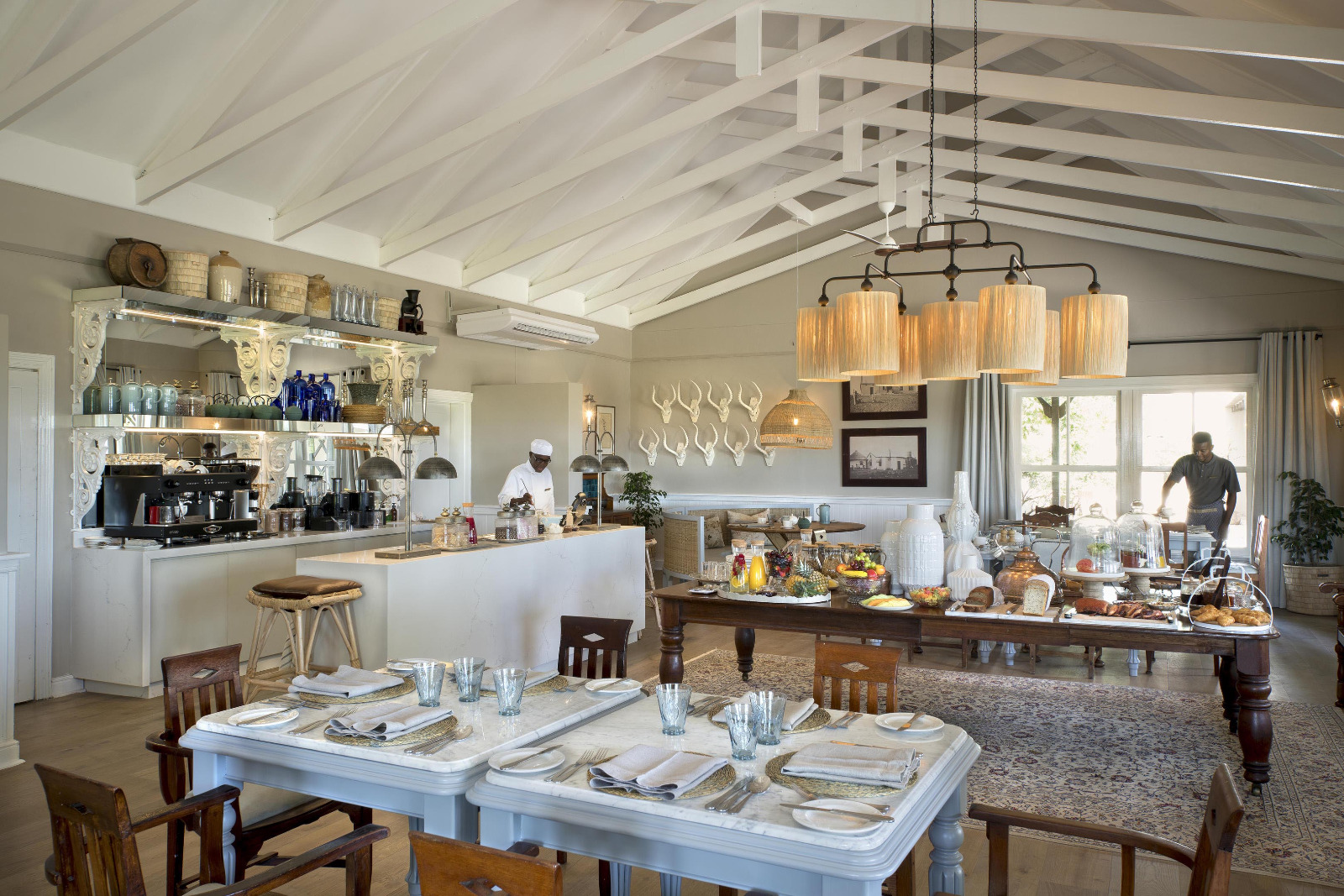 Kirkman's Kamp - Frühstücksbuffet