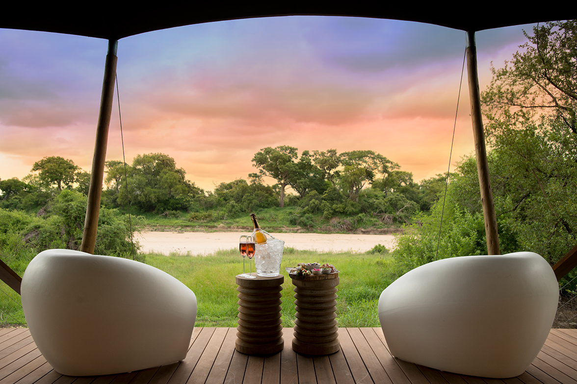 Ngala Tented Camp - Gästebereich