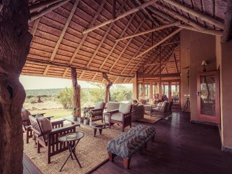 Rhulani Safari Lodge - Lounge Rhulani Safari Lodge - Lounge