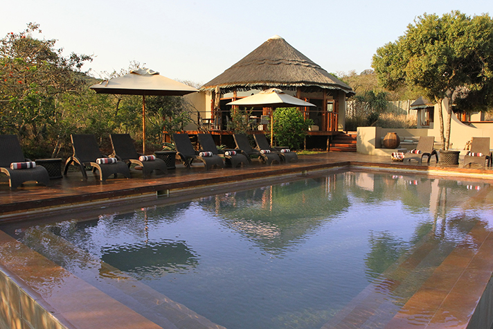 Thanda Tented Camp, Pool Bereich