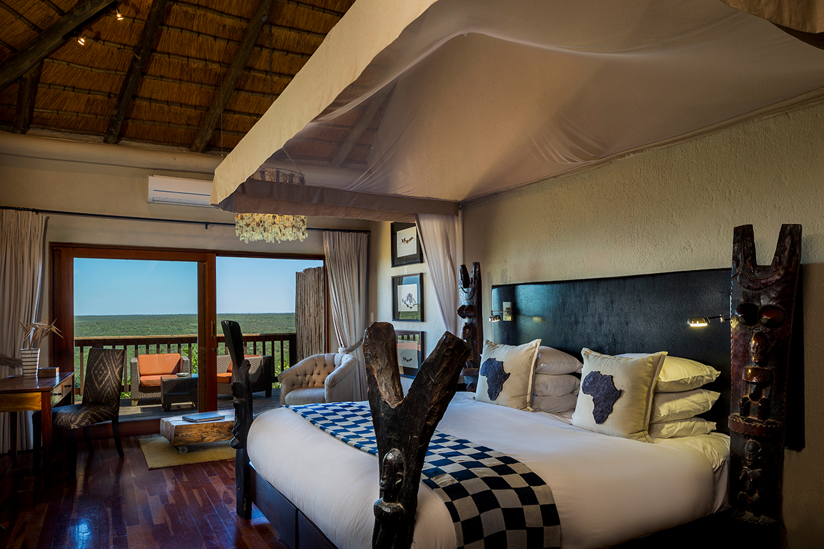 Ulusaba Rock Lodge - cliff room 
