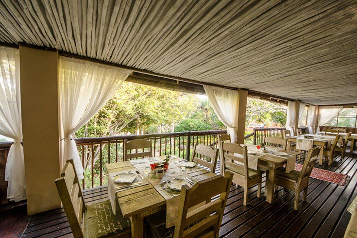Lidiko Lodge - Speisebereich