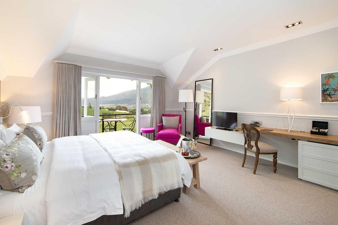 Mont Rochelle Hotel &amp; Vineyard - Merlot Zimmer