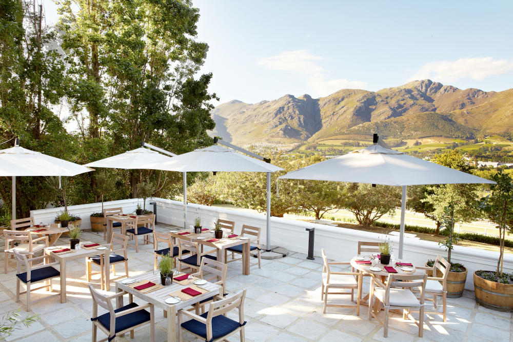 Mont Rochelle Hotel &amp; Vineyard - Country Kitchen Terrasse