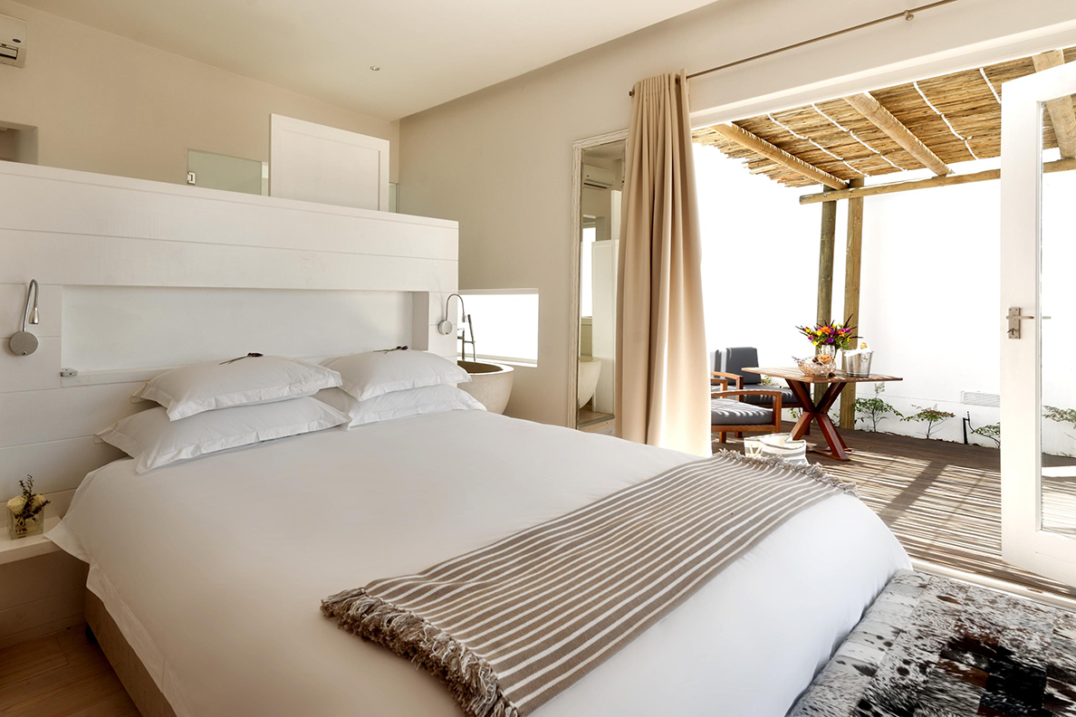 Strandloper Boutique Hotel - Courtyard Schlafzimmer