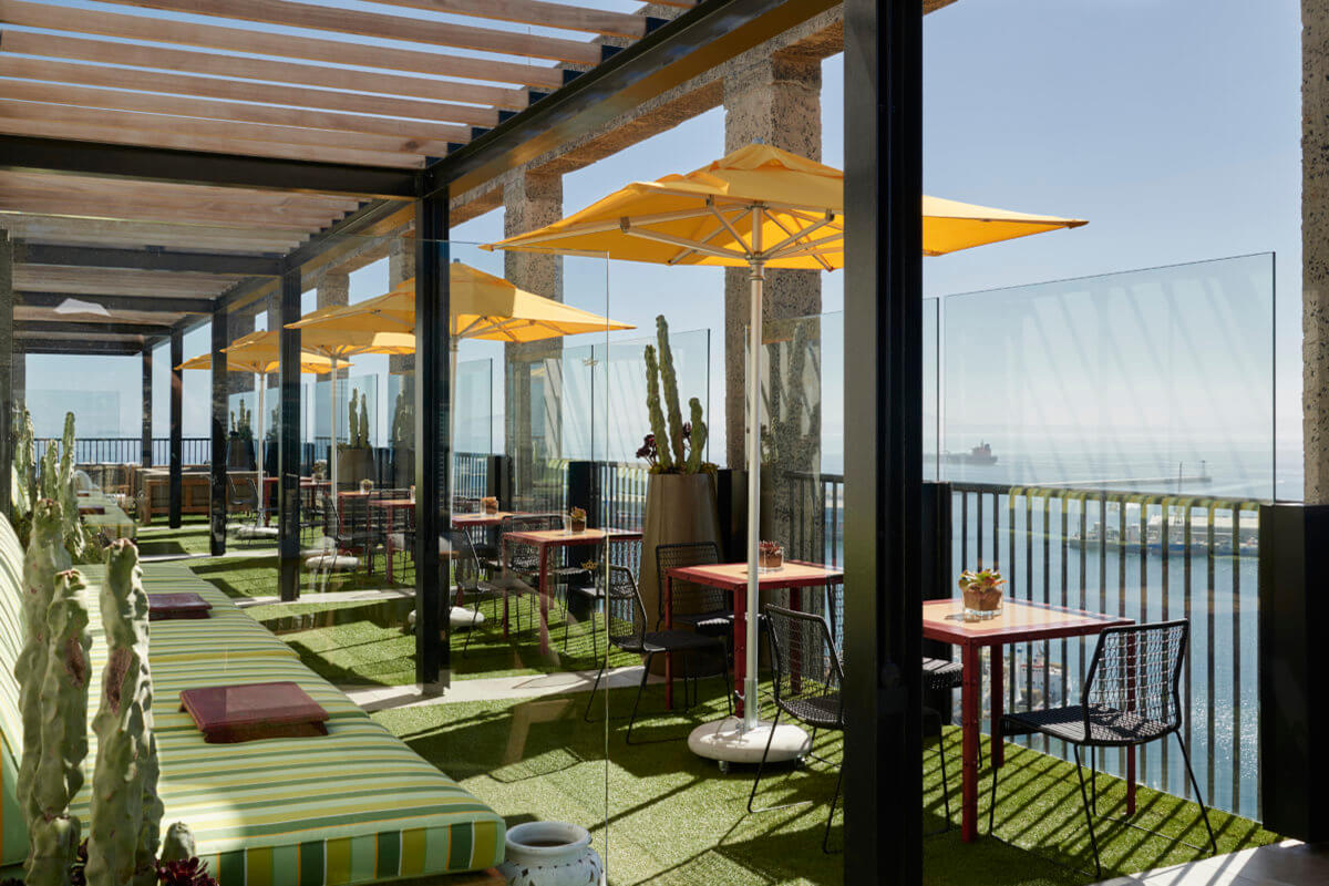 The Silo Hotel, Cape Town - Dachterrasse