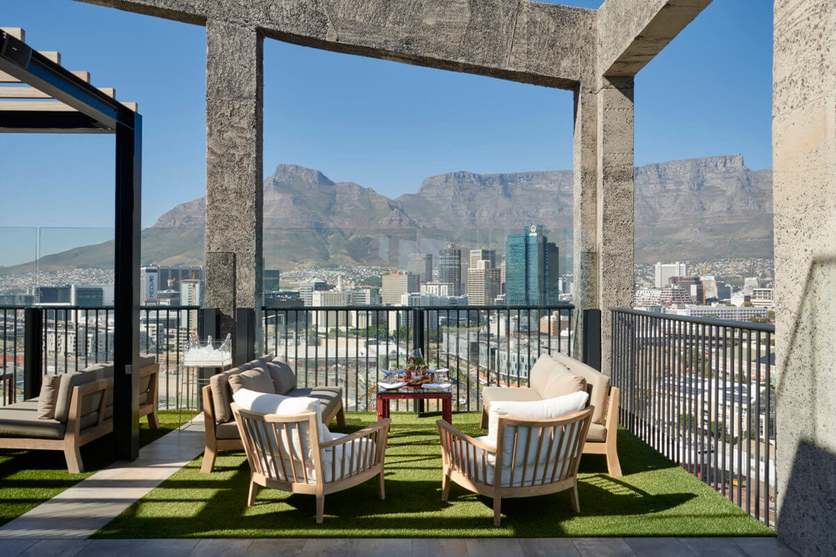 The Silo Hotel, Cape Town - Dachterrasse