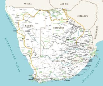 Karte Africa Explorer