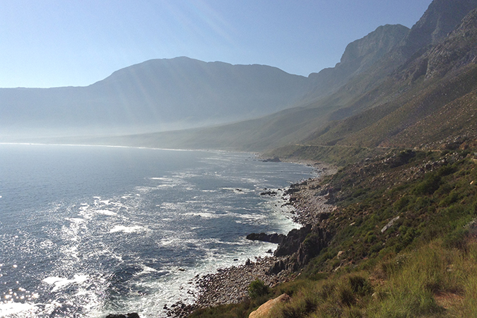 Küstenlandschaft bei Hermanus