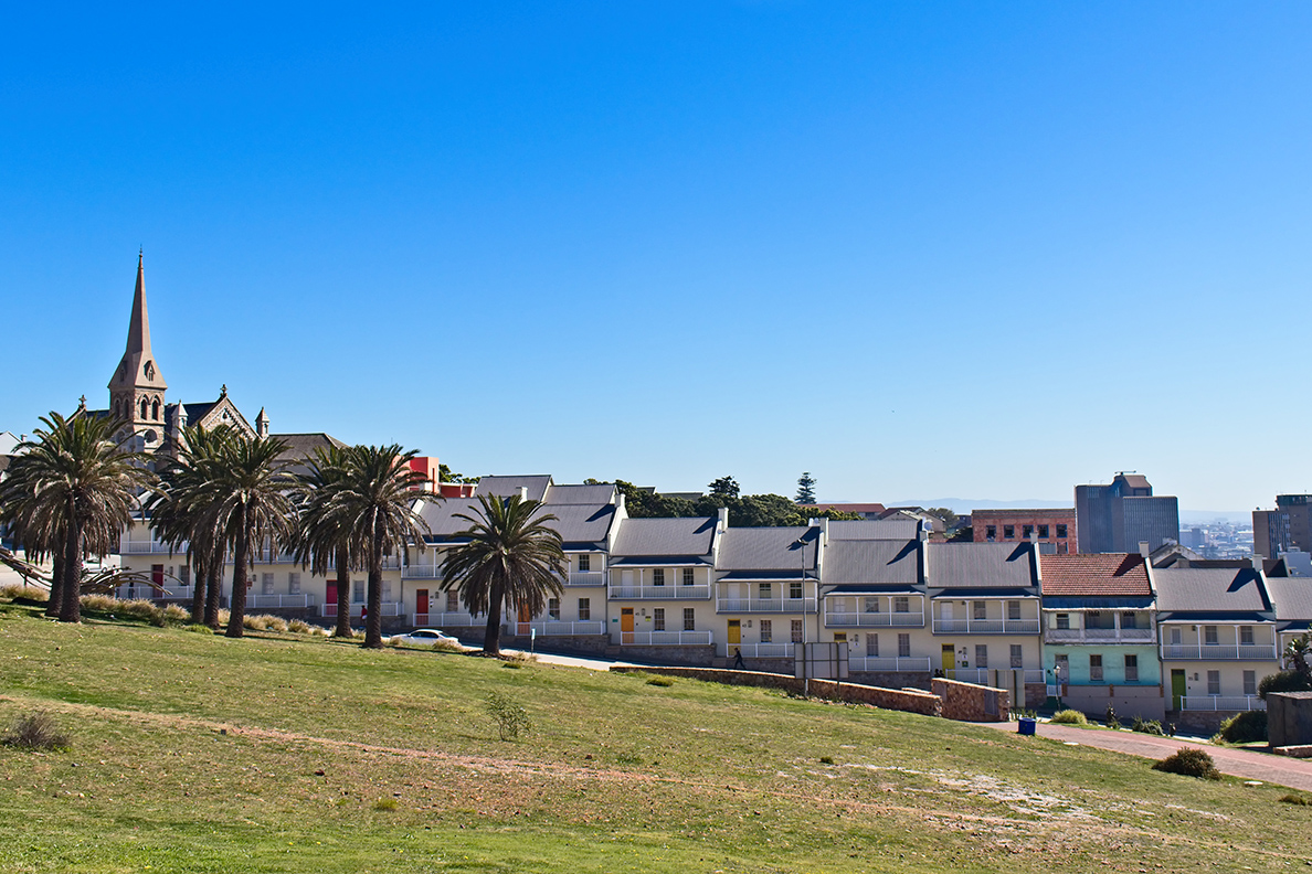 Port Elizabeth - Historische Häuser an der Donkin Street