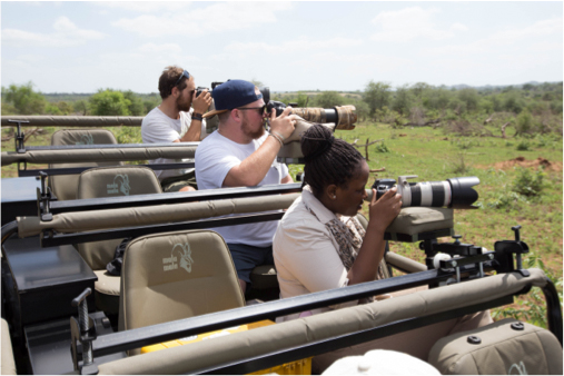 Mala Mala Game Reserve - speziell ausgerüstetes Fahrzeug