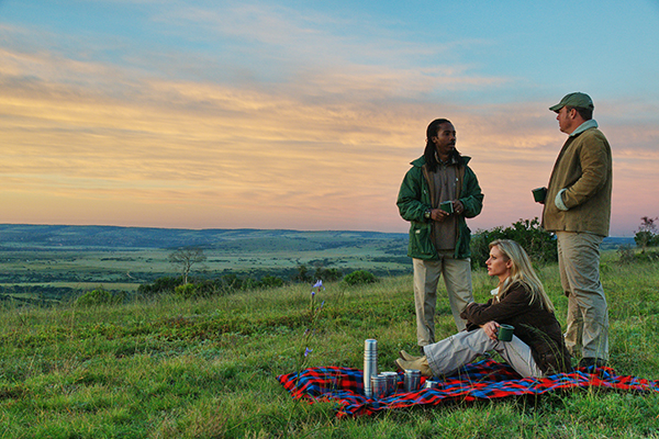 Shamwari Private Game Reserve, Kaffeepause