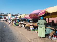 Swaziland - Markt in Mbabane