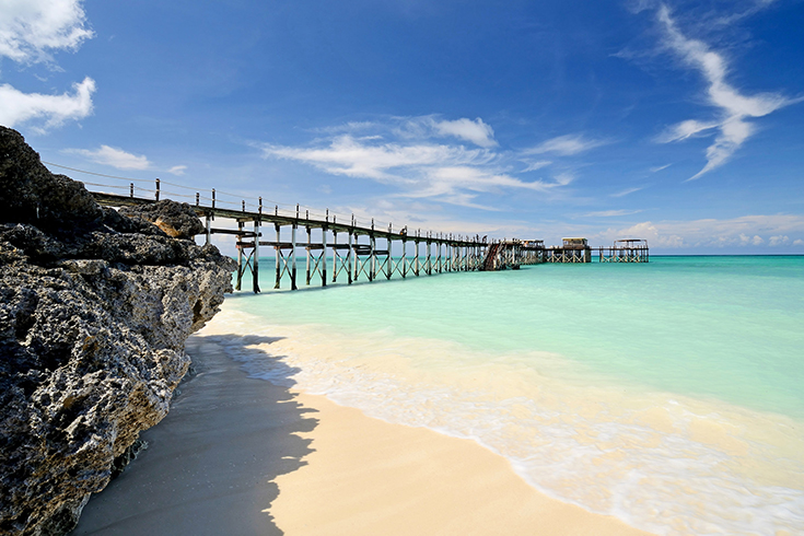 Essque Zalu Zanzibar - Strand bei Ebbe