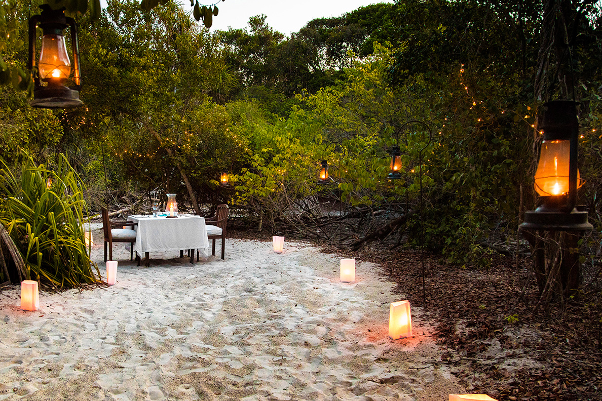 Mnemba Island - private Dinner