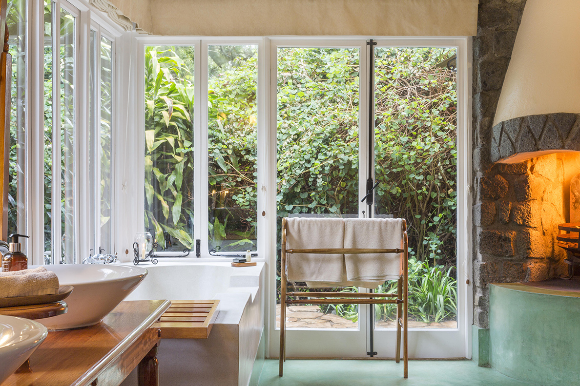 Gibb's Farm - Badezimmer Cottage