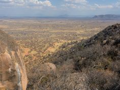 Jabali Ridge - Aussicht von den Felsen