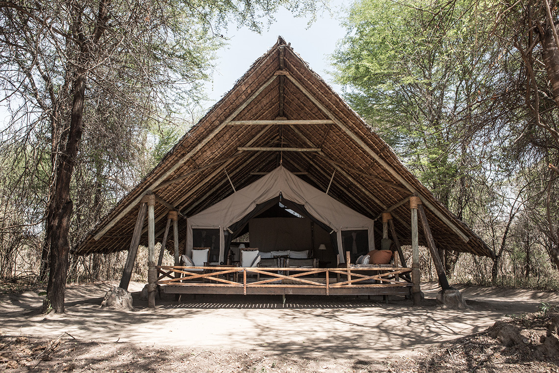 Jongomero Camp - Zelt Zimmer