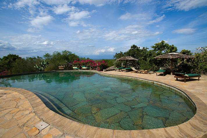 Kia Lodge, Pool