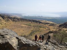 Lake Natron Camp - Wanderung im Rift Valley