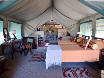 Mwagusi Safari Camp - Zelt-Zimmer Mwagusi Safari Camp - Zelt-Zimmer