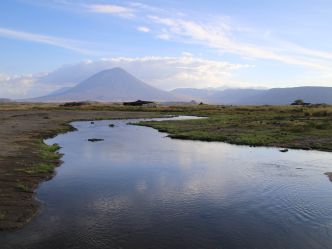Lake Natron - Ol Donyo Lengai Lake Natron - Ol Donyo Lengai