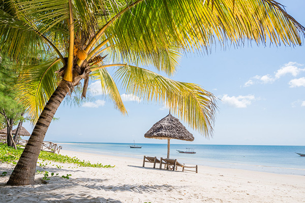Mafia Island, Strand bei Butiama Beach Resort
