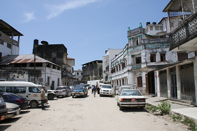 Strasse in Stone Town