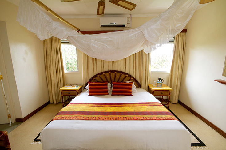 Mweya Safari Lodge - Cottage Zimmer