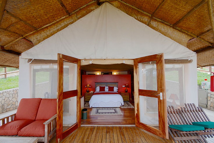 Mweya Safari Lodge - Zelt-Zimmer
