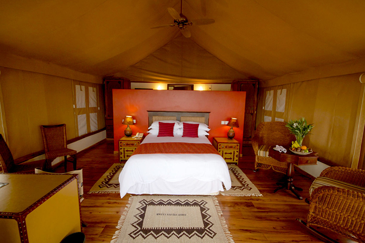 Mweya Safari Lodge - Zelt-Zimmer