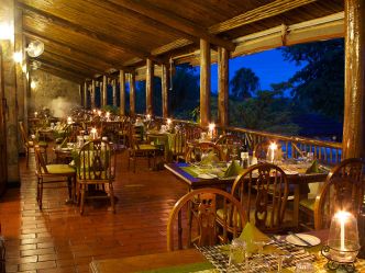 Paraa Safari Lodge - Dinner Paraa Safari Lodge - Dinner
