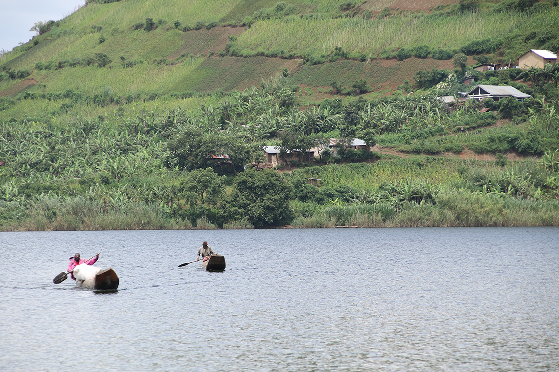 Lake Mutanda - Kanu Ausflug