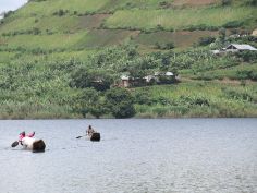 Lake Mutanda - Kanu Ausflug