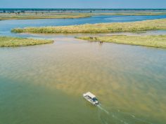 Chiawa Camp - Bootsausflug auf dem Zambezi