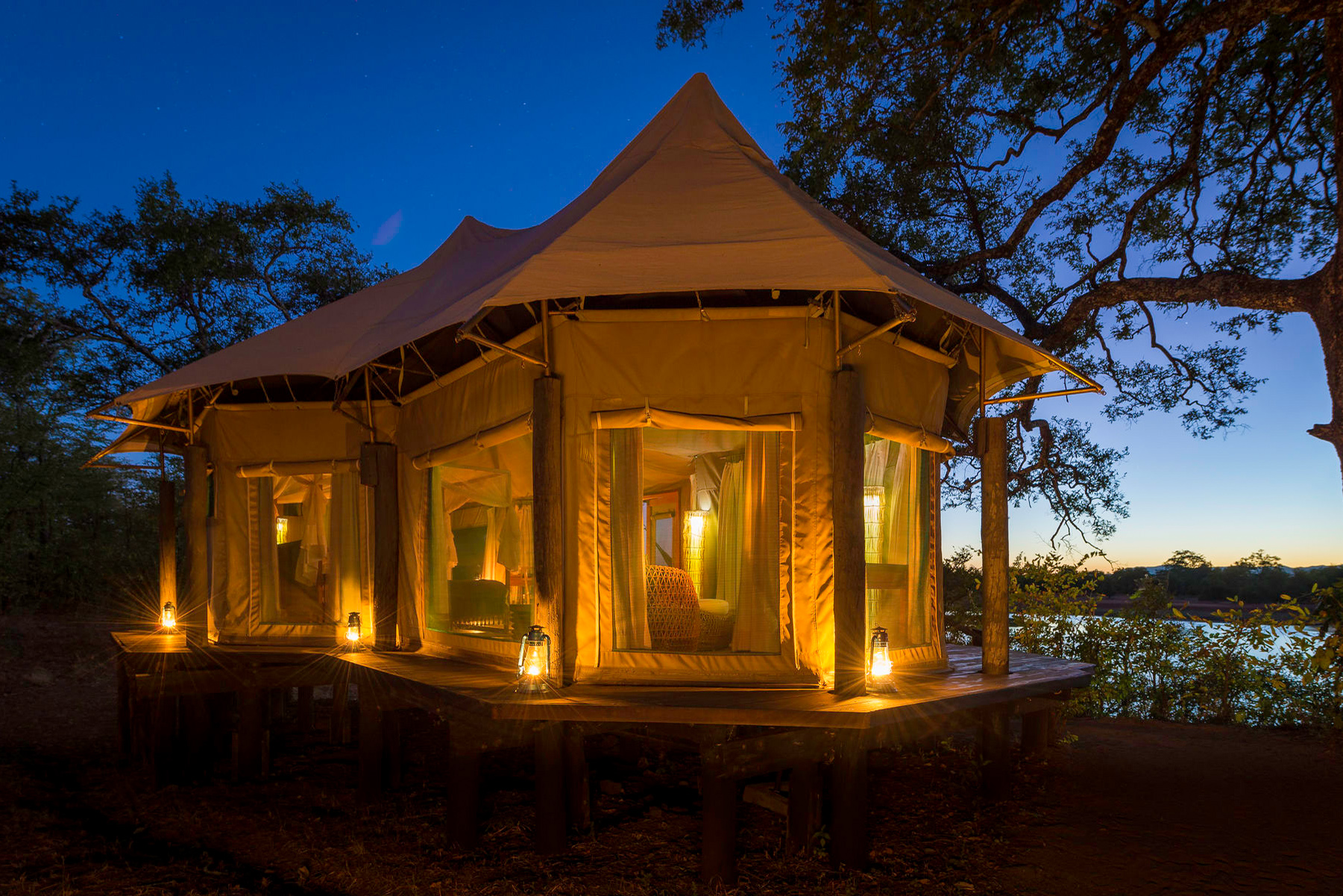 Chindeni Camp - Zelt-Suite