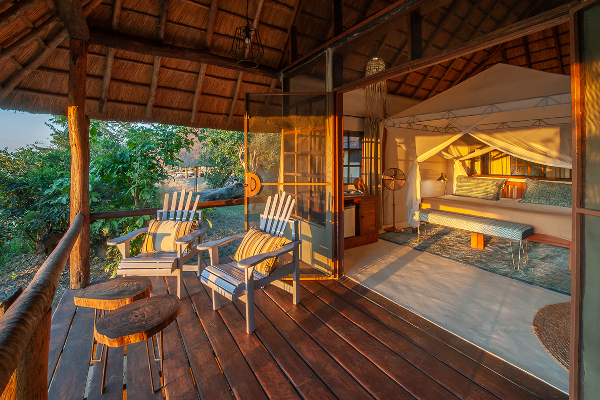 Kafunta River Lodge - Standard Zimmer