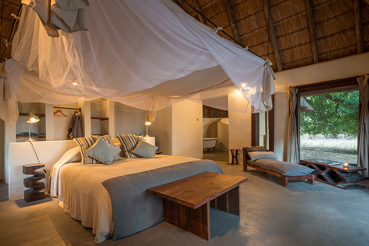 Luangwa River Camp - Chalet Zimmer