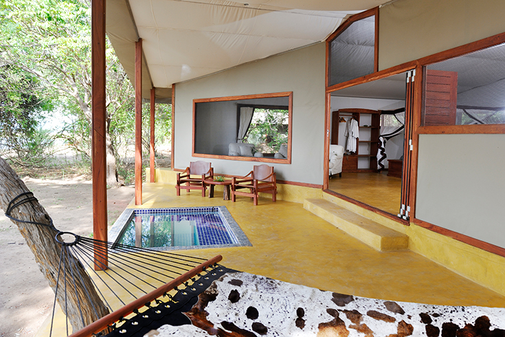 Potato Bush Camp - Zeltzimmer mit Plunge Pool