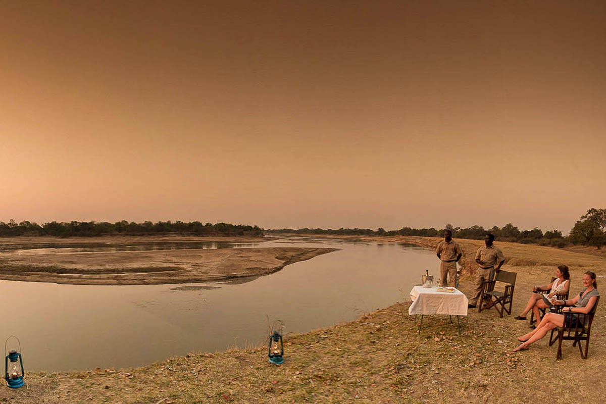 South Luangwa Bush Camping