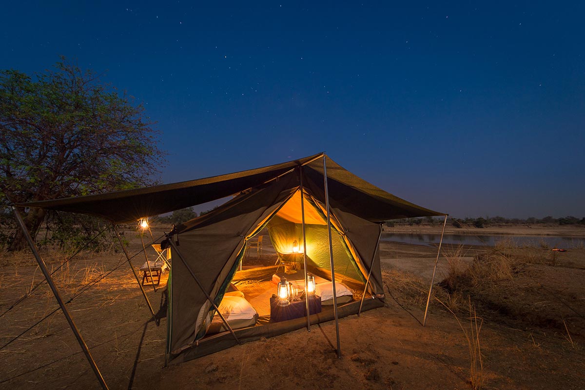 South Luangwa Bush Camping